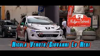 Rally dei Nebrodi 2024 - Nicola Venuto/Giovanni Lo Neri (Peugeot 207)