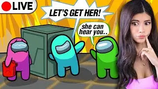 🔴 LIVE Among Us with Proximity Voice Chat Mod
