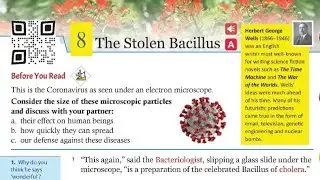 The Stolen Bacillus by H.G.Wells in Hindi of class 8 chapter 8 Gulmohar Golden jubilee edition