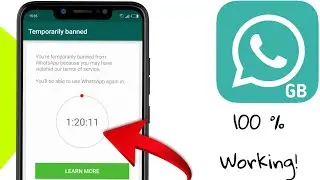 Temporarily banned from WhatsApp || GB Whatsapp || Problem Fix!