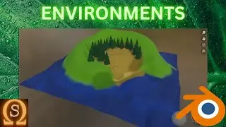 The BEST Way to Make Environments in Blender!! | OmegaSpin Devlog