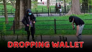 Find purse Prank Central Park