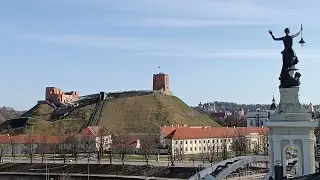 Первый день в Вильнюсе.  Полны впечатлений.