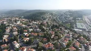 4K Йокнеам-Илит, Израиль с высоты полёта | Yokneam Illit, Israel, Dji Phantom 4