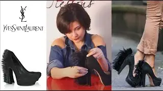 Fashion Attack : how to make YSL feather high heels DIY