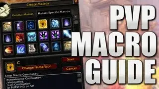 Basic Mage PvP Macros MoP