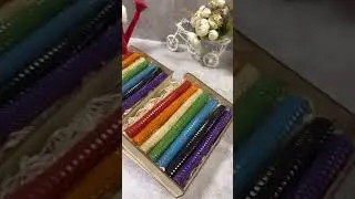 Набор вощинных свечей СЧАСТЛИВАЯ НЕДЕЛЬКА