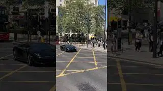 Lamborghini Aventador SVJ in London! #supercar #car