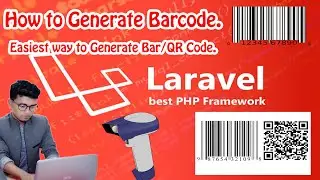 Laravel - Barcode Generator. Easiest Way to Generate QR Code and Barcode.