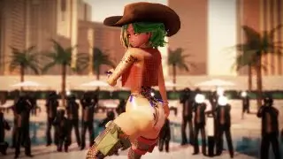 [東方MMD] Lewd Bandida/Cowgirl Yuukarin's Taki Taki （風見幽香）