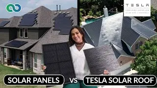 Solar Panels vs Tesla Solar Roof