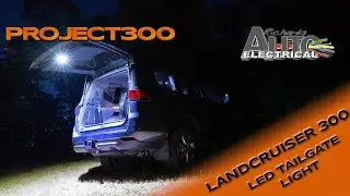 Landcruiser 300 LED tailgate light kit - Step-by-step install