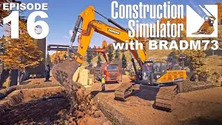 CONSTRUCTION SIMULATOR (2022) - Episode 16: Campaign Job: Bridge Part 2