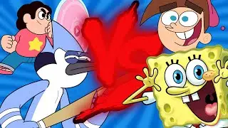 Cartoon Network VS. Nickelodeon | Batalha Ninja