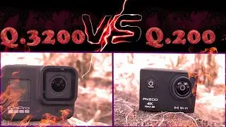 Comparativa de cámara de acción Barata Vs Cara (Gopro Hero 8 Vs PNBOO)