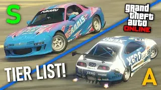 GTA 5: Ranking ALL 20 Drift Tuning Cars - Which is BEST?! (TIER LIST)