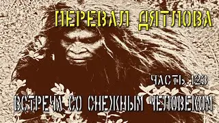Перевал Дятлова. Часть 123. Встреча со снежным человеком.
