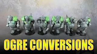Blood Bowl Ogre Conversion & Sculpting Showcase