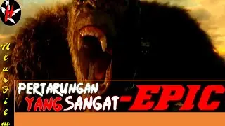 Amazing WoodWorking Pertarungan Epic Kong VS Godzhilla.