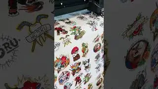 Production of stickers ❄️ 