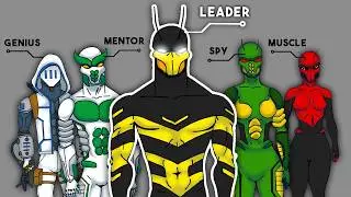 I Created a Superhero Team