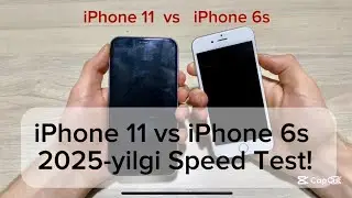 iPhone 11 vs iPhone 6s | 2025-yilgi Speed Test! #iphone11  #iphone6s  #iphone6s2025  #speedtest