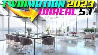 TWINMOTION 2023 NOVIDADES COM UNREAL ENGINE 5.1 