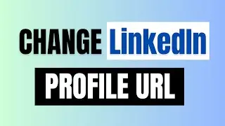 How To Change LinkedIn Profile Username (EASY) | Customize  Linkedin Profile Url