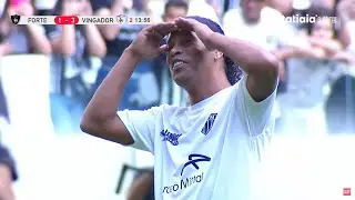 RONALDINHO MOSTRANDO TODA SUA MAGIA NO JOGO DAS LENDAS DO GALO (16/07/2023)