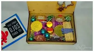 DETALLES PARA EL DÍA DE SAN VALENTÍN (cajas grabadas con dulces y tarjetas de amor) | By Jenny ❤️