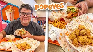 POPEYES | BETTER THAN KFC? | SQUISHY SAUCE POT