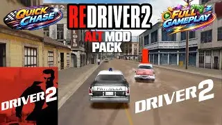 (REDRIVER 2 ALT MOD PACK) - Driver 2 - Quick Chase - [Full Gameplay]