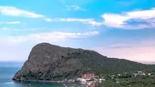Новый Свет, Крым - таймлапс видео, Timelapse