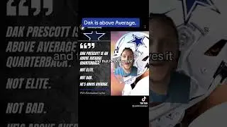 Dak is above average.