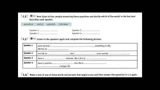 Vocabulary for IELTS Part 4a  with anwser key