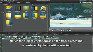 PowerDirector 10 Tutorial - How to use Transitions