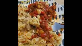 Плов с курицей.