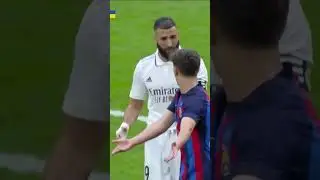 Karim Benzema slaps Gavi 😂😂😂😂😂