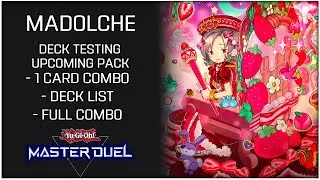 Madolche Deck & Combos Testing for Upcoming Selection Pack! | Yu-Gi-Oh! Master Duel