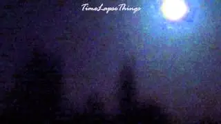 Supermoon May 5 2012 Time Lapse FULL MOON, BRIGHT MOON