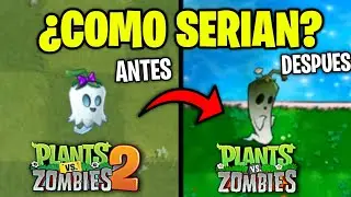 ¿Y QUE PASARÍA si las PLANTAS de PVZ 2 FUERAN del PVZ 1?