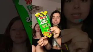 TRYING THE MOST SOUR CANDY IN THE WORLD 🌎🍭 #challenge #mukbang #candy #shorts #funnyshorts #sour