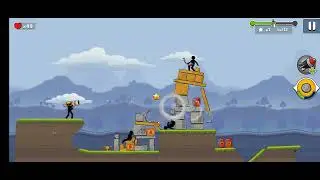 Bom stick : Bazooka Puzzle || Level 11 to 14 #enemies #virals