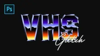 How to Create 80s Style Text Effect in photoshop - 