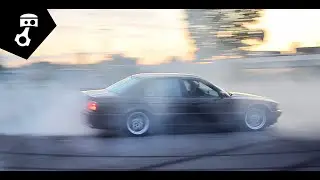 BMW 740i Manual (E38) Test Drive; zhmuraTV