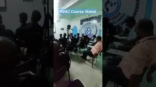 HVAC Course Started