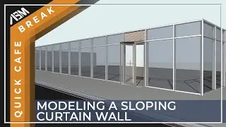 Sloping Curtain Wall in ARCHICAD