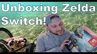The Legend of Zelda Tears of The Kingdom OLED Switch Unboxing