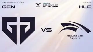 GENG vs HLE, en route vers la GRANDE FINALE | LCK Summer 2024