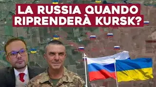 LA RUSSIA QUANDO RIPRENDERÀ KURSK? ANALISI con GEN. CHIAPPERINI e A. MADDALUNO